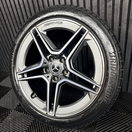 1X 18'' AMG Mercedes A Class CLA W177 Sport Alloy Wheel Tyre A1774011500 Genuine