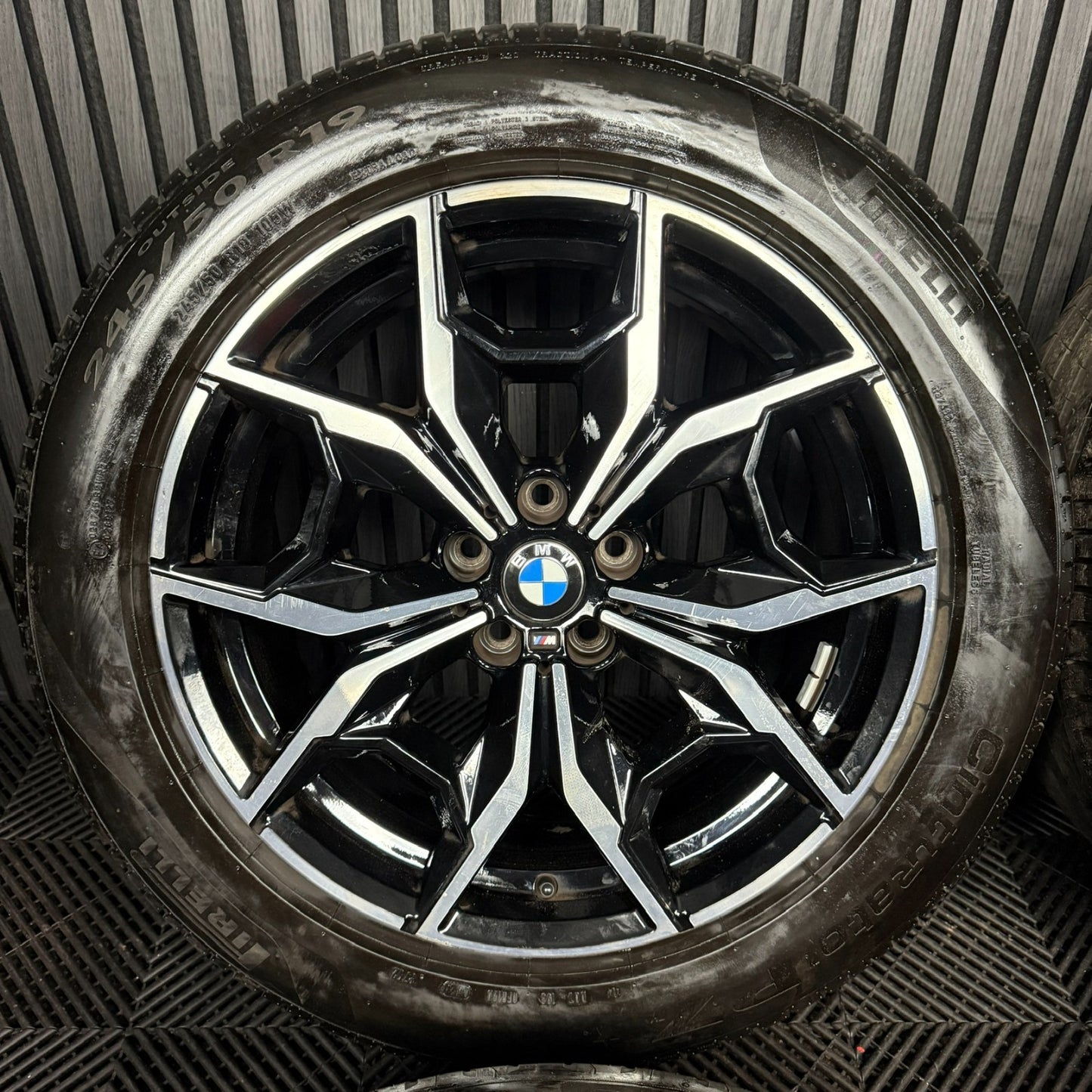 19'' GENUINE BMW X3 X4 G01 G02 887 M SPORT ALLOY WHEELS TYRES ALLOYS 7916263