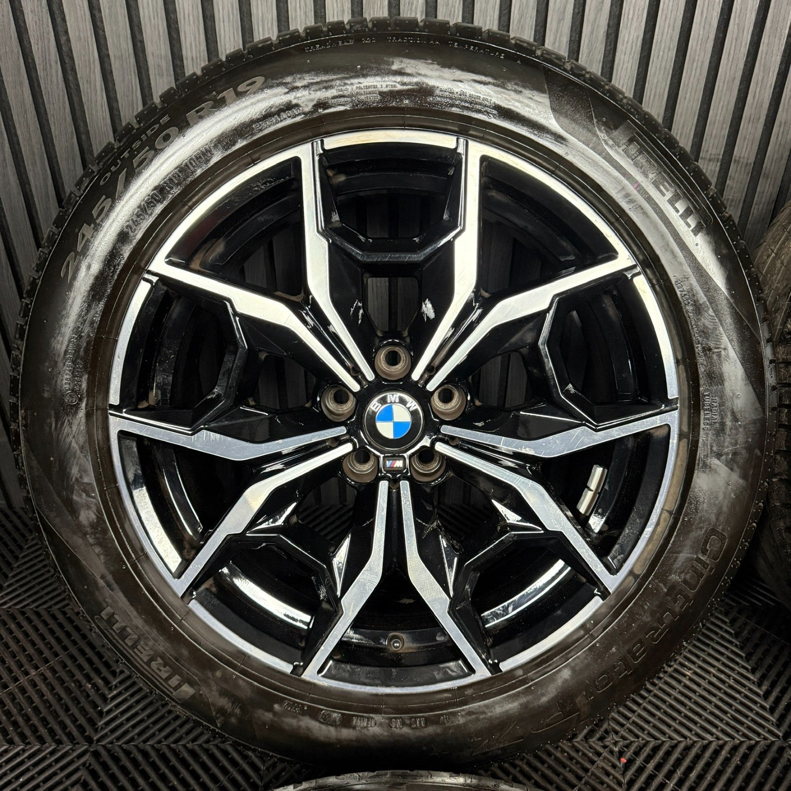 19'' GENUINE BMW X3 X4 G01 G02 887 M SPORT ALLOY WHEELS TYRES ALLOYS 7916263