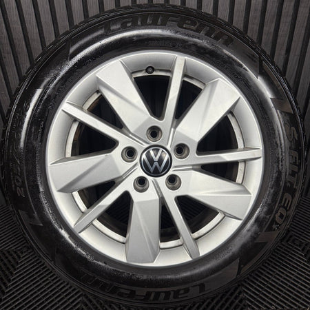 1X 16'' GENUINE VW CADDY VIENNA ALLOY WHEEL TYRE GT SINGLE 2K7601025