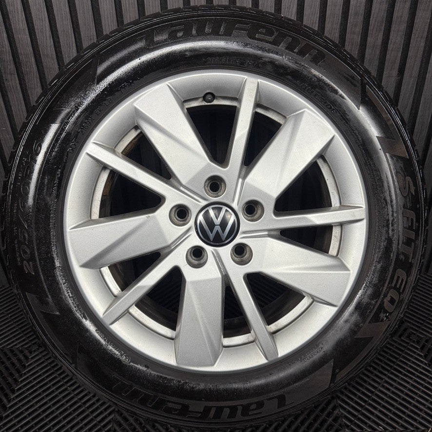 1X 16'' GENUINE VW CADDY VIENNA ALLOY WHEEL TYRE GT SINGLE 2K7601025
