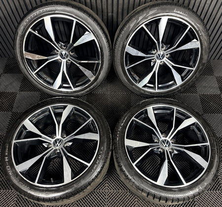 20'' VW Tiguan R Line Misano Alloy Wheels Tyres Alloys 5NA601025AH Genuine