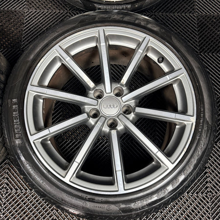 19'' Audi Q3 S Line Black Edition Alloy Wheels Tyres Alloys 8U0601025M Genuine