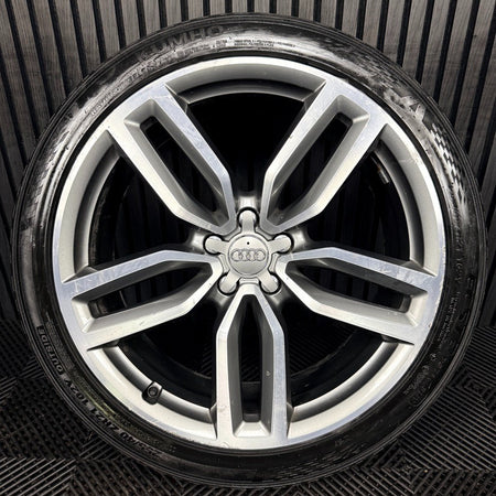 1X 21'' Audi SQ5 Q5 Alloy Wheel Tyre 8.5J ET33 Single Spare 8R0601025AM Genuine