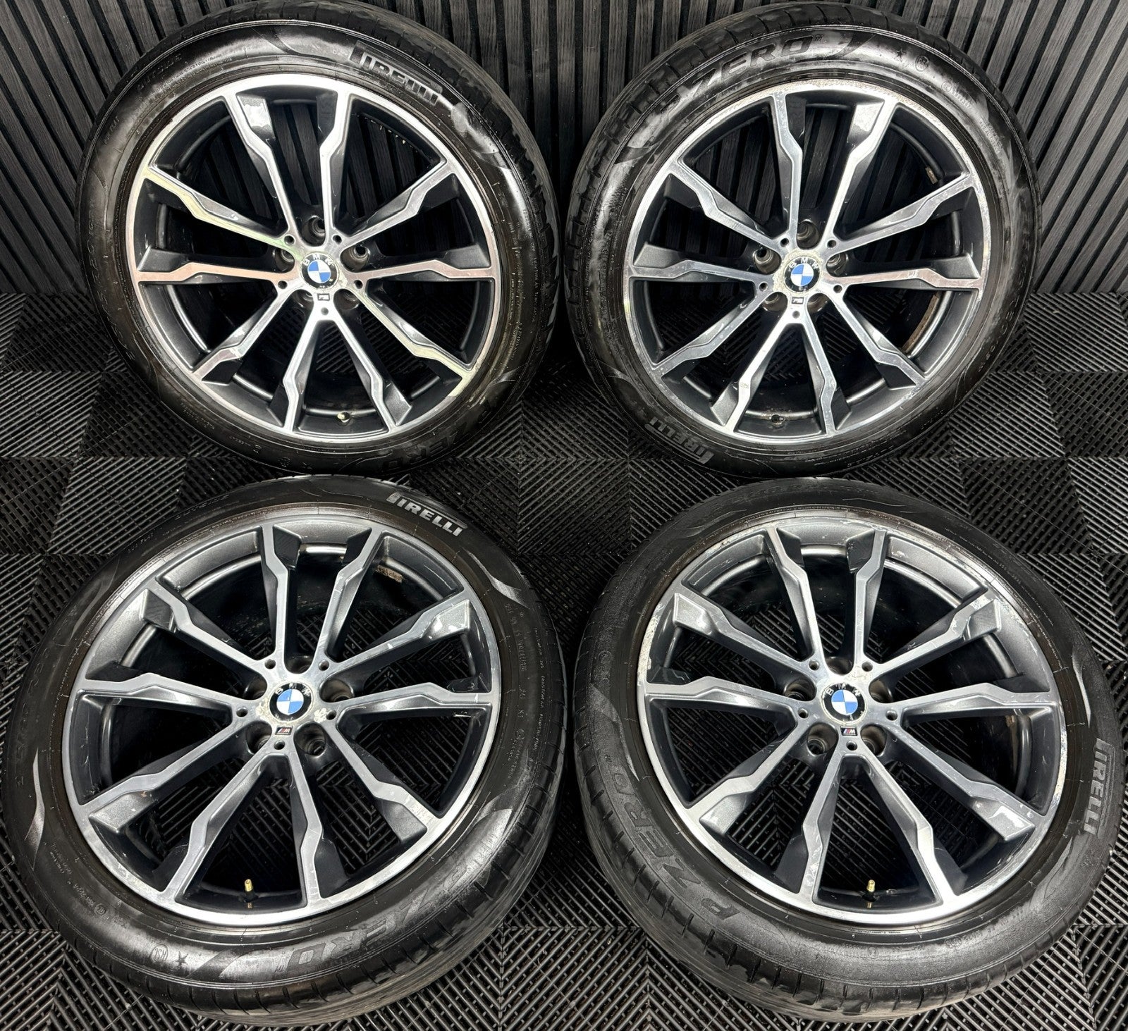 20'' BMW X3 X4 G01 G02 699 M Sport Alloy Wheels Tyres Alloys 801026 Genuine