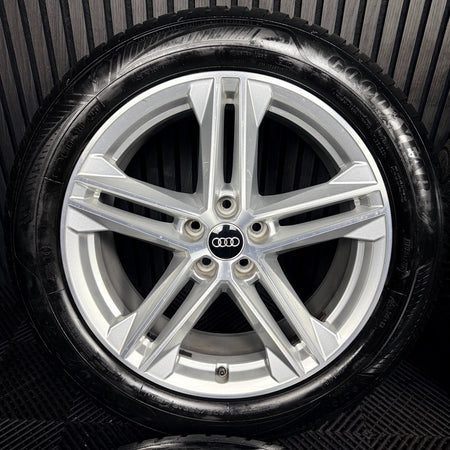 19'' Audi Q5 5 Double Spoke S Line Alloy Wheels Tyres 5X112 80A601025G Genuine