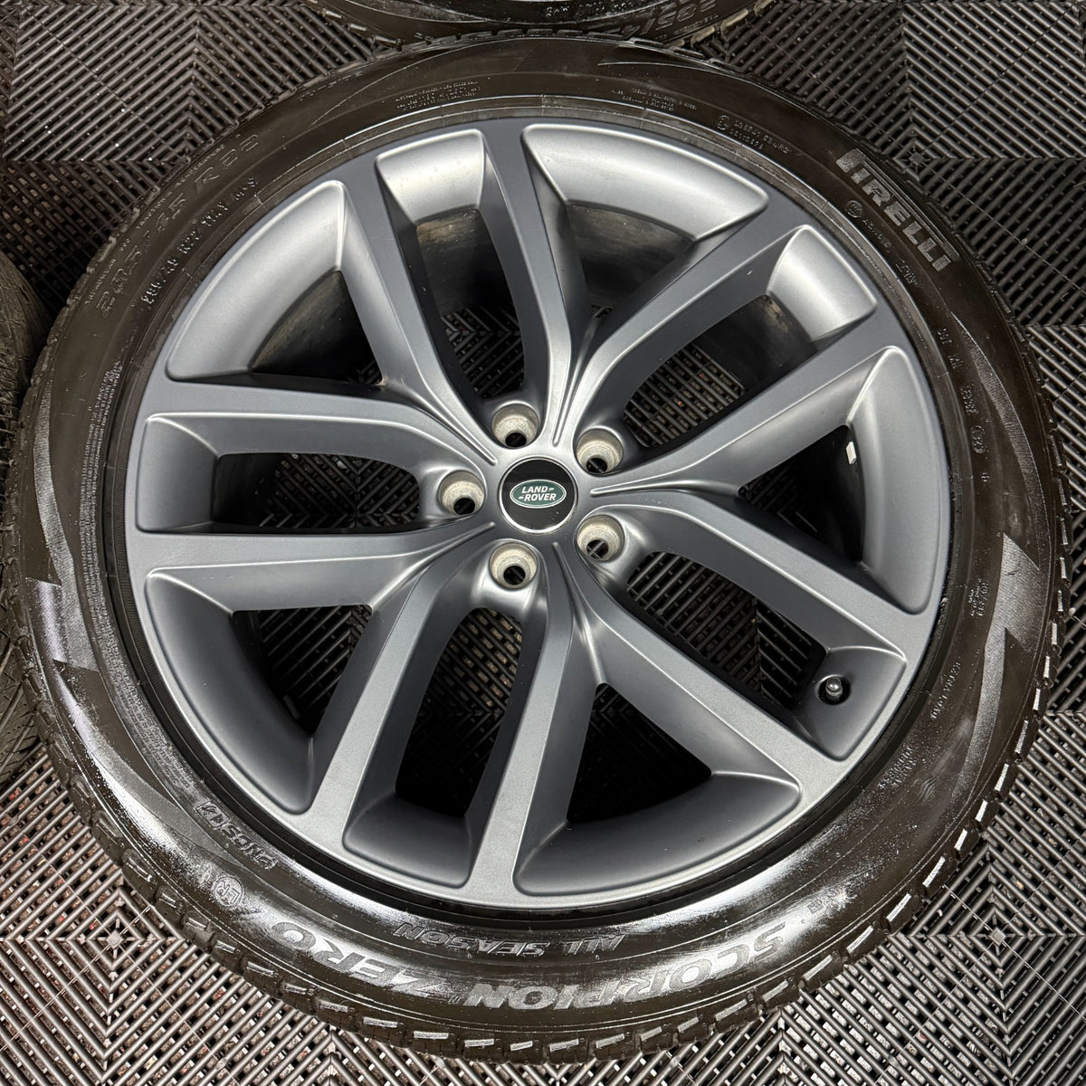 22'' GENUINE RANGE ROVER SPORT GREY L461 L460 5127 WHEELS TYRES ALLOYS N9X2-FB