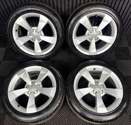 16'' Audi A1 5 Spoke Alloy Wheels Alloys Tyres Genuine 8XA601025A