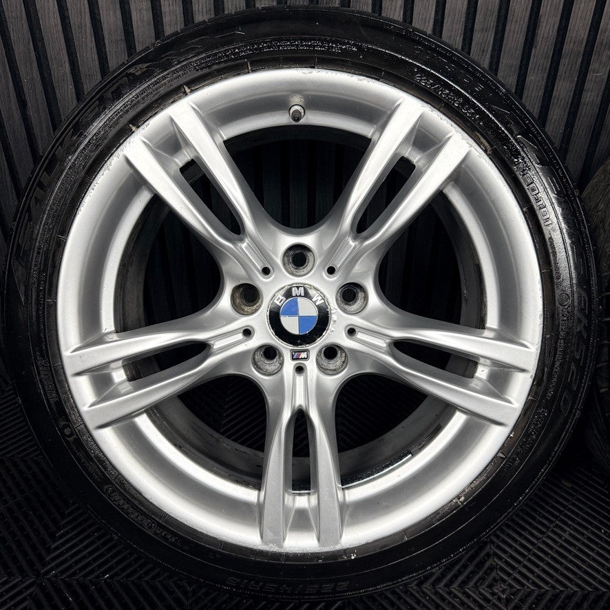 18" Bmw 3 Series 400 M Sport F30 F31 F32 F36 E90 E92 Alloy Tyres Wheels Genuine