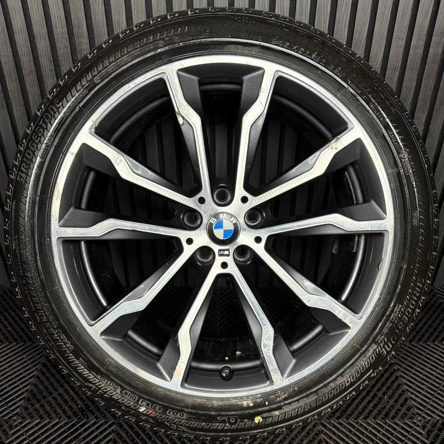 1x 20'' BMW X3 X4 699 M Sport 2 G01 G02 Alloy Wheel Tyre 8010268 Genuine Front