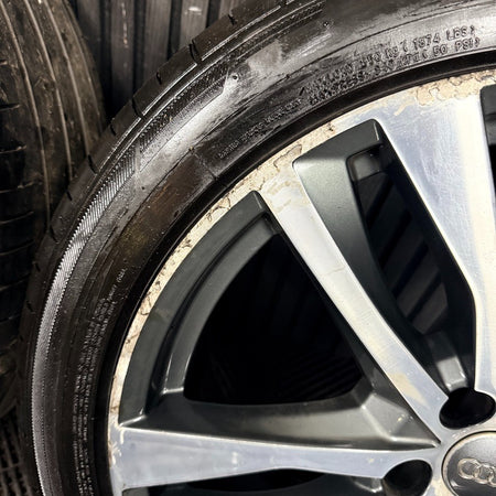 19'' Audi A6 C8 S Line 5 Double Spoke Alloy Wheels Tyres 4K0601025H Genuine