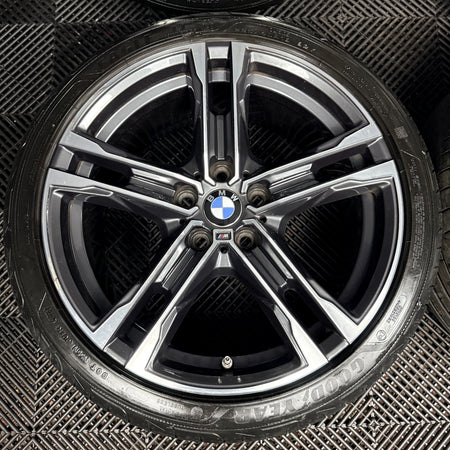 18'' BMW 1 Series 819 Grey M Sport 2 F40 F44 Alloy Wheels Tyres 8092352 Genuine