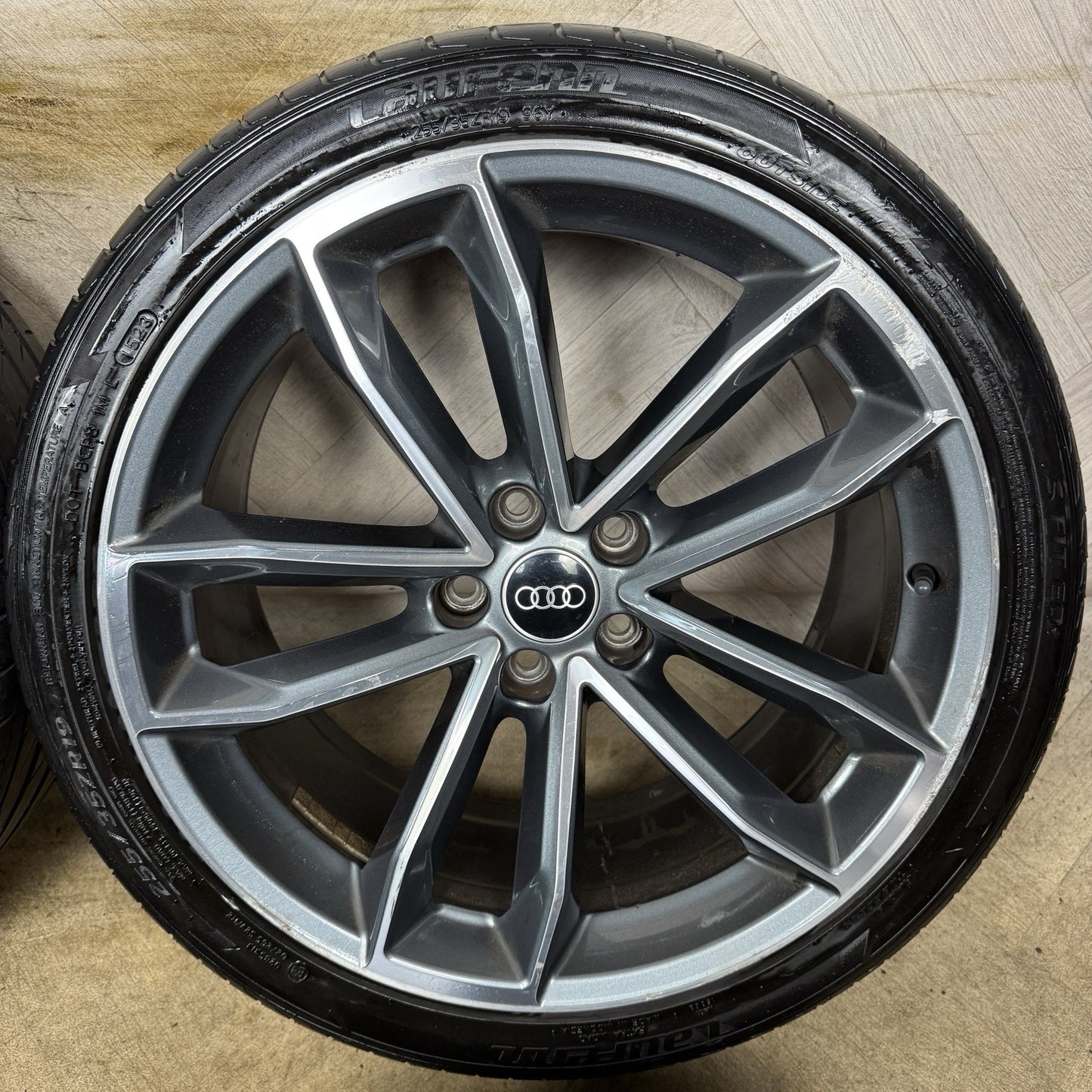 19'' GENUINE AUDI A5 S LINE S5 ALLOY WHEELS ALLOYS TYRES 8W0601025DF