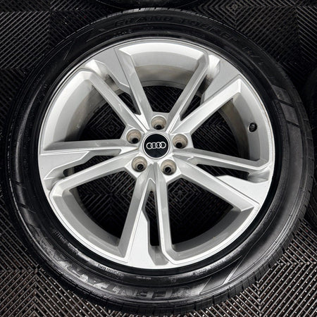 19'' Audi Q3 S Line 5 Double Spoke Alloy Wheels Tyre Alloys 83A601025M Genuine