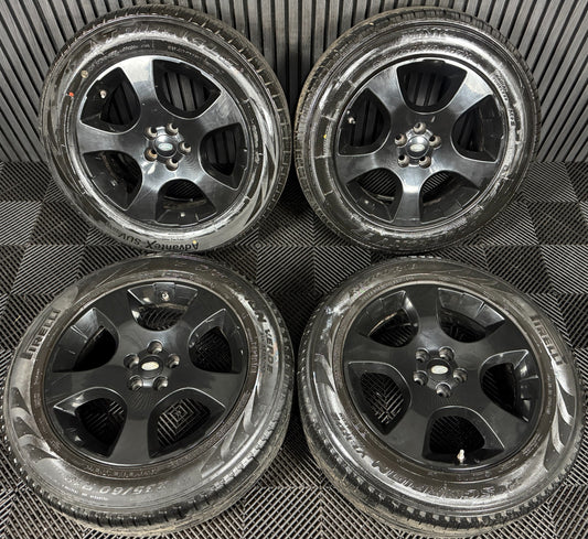 18'' GENUINE LAND DISCOVERY SPORT RANGE ROVER EVOQUE ALLOY WHEELS BLACK