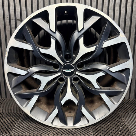 1X 22'' Aston Marin DBX Ribbon MY83-9965G-JA Alloy Wheel Single Rear Genuine