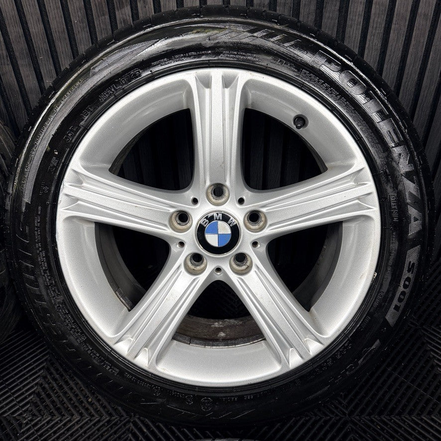 17" BMW 3 Series 393 5 Spoke F30 F31 F32 E90 E92 Alloy Wheel Tyres Genuine