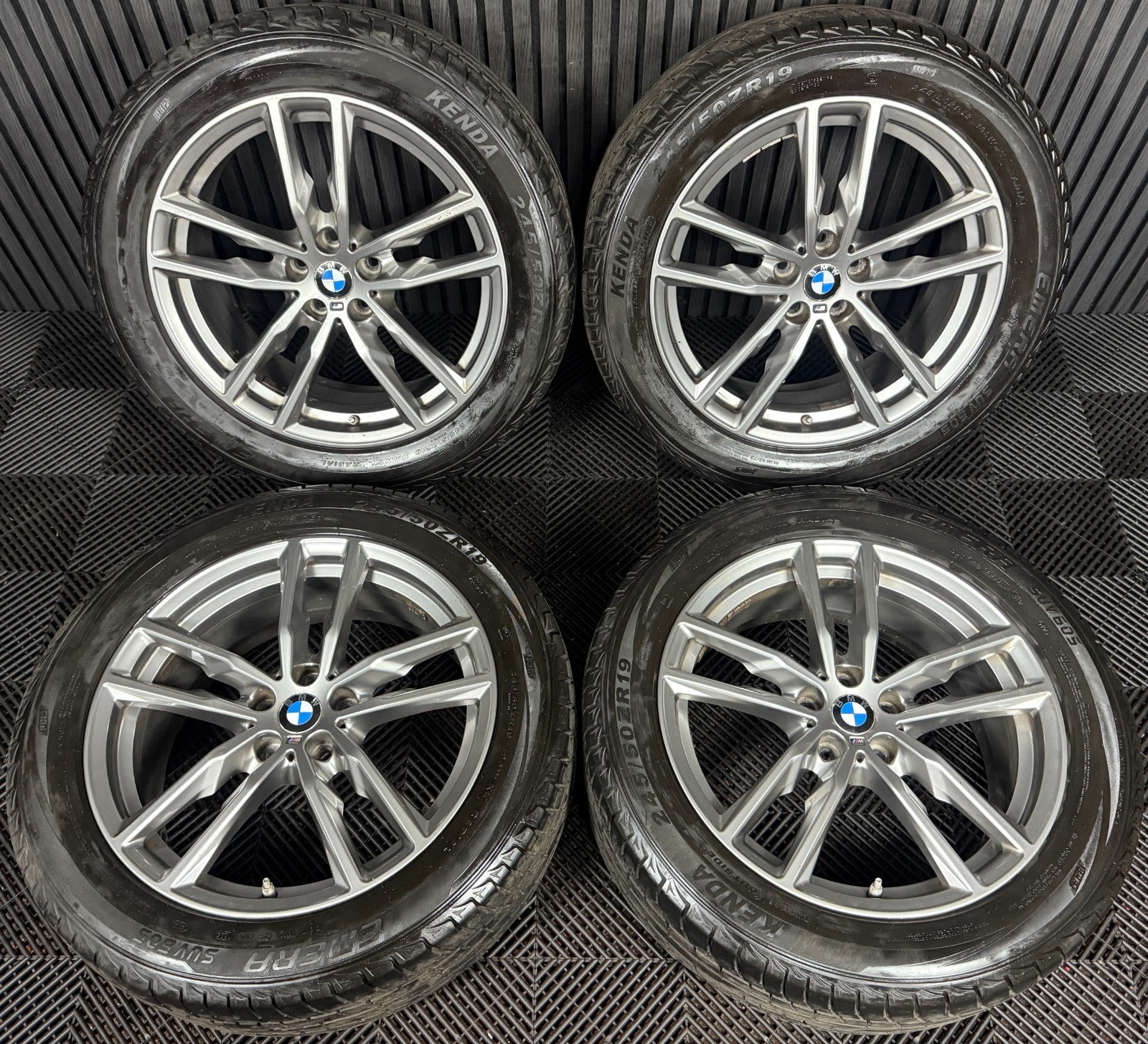 19'' GENUINE BMW X3 X4 G01 G02 698 M SPORT ALLOY WHEELS TYRES ALLOYS 8746987