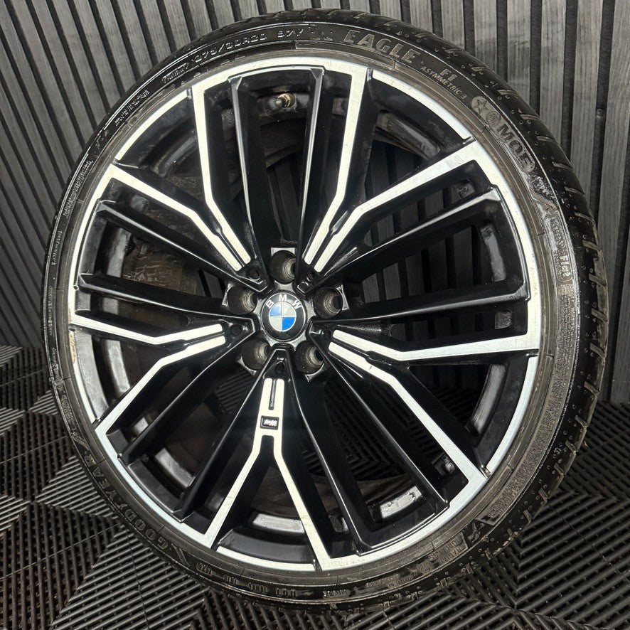 1X 20'' GENUINE BMW 5 SERIES 846 M G30 G31 SPORT ALLOY WHEEL REAR 8747237