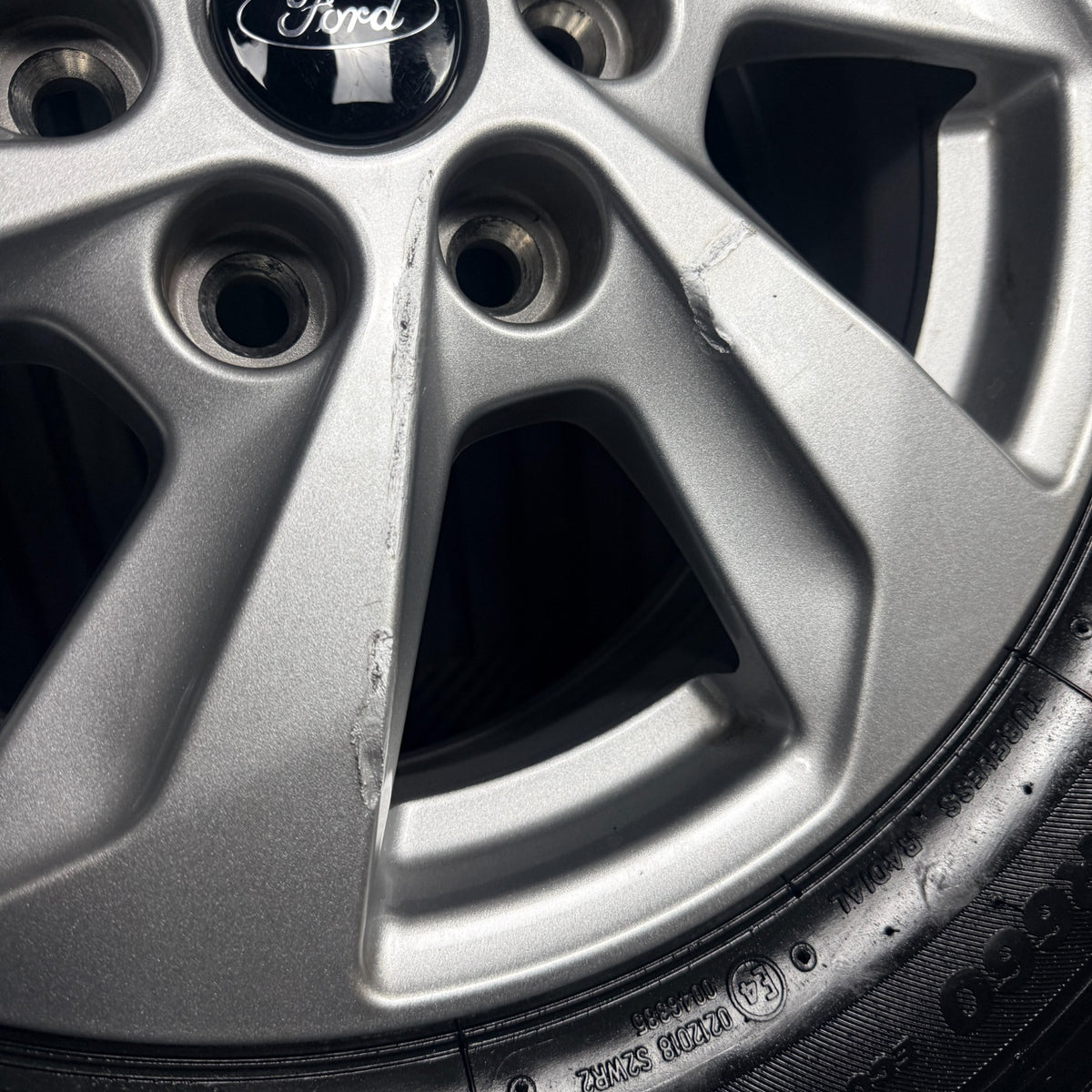 16" Ford Transit Custom Alloy Wheels Tyres Mk9 2024 6X120 Genuine