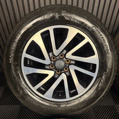 18'' GENUINE NISSAN NAVARA GREY DC D40 NP300 ALLOY WHEELS TYRES ALLOYS