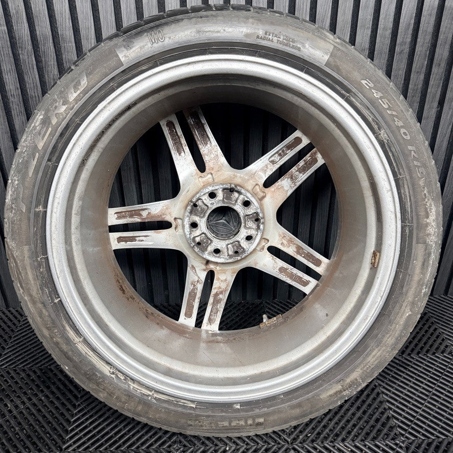 1X 19'' Mercedes AMG E Class Grey Alloy Wheel Front W213 A2134012000 Genuine