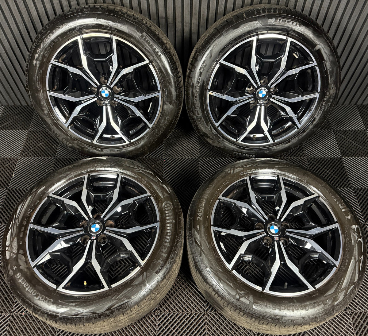 19'' GENUINE BMW X3 X4 G01 G02 887 M SPORT ALLOY WHEELS TYRES ALLOYS 7916263