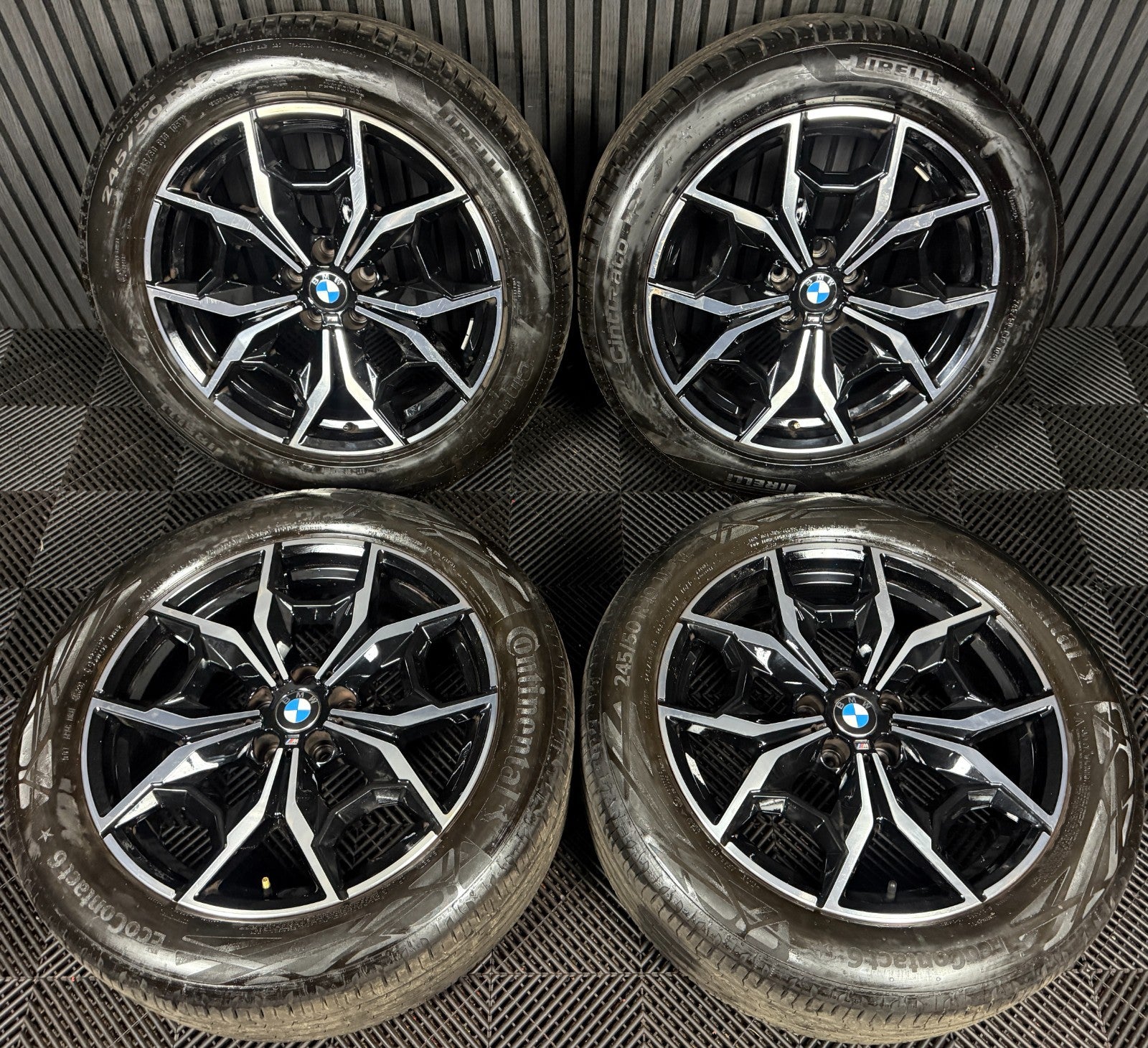 19'' GENUINE BMW X3 X4 G01 G02 887 M SPORT ALLOY WHEELS TYRES ALLOYS 7916263