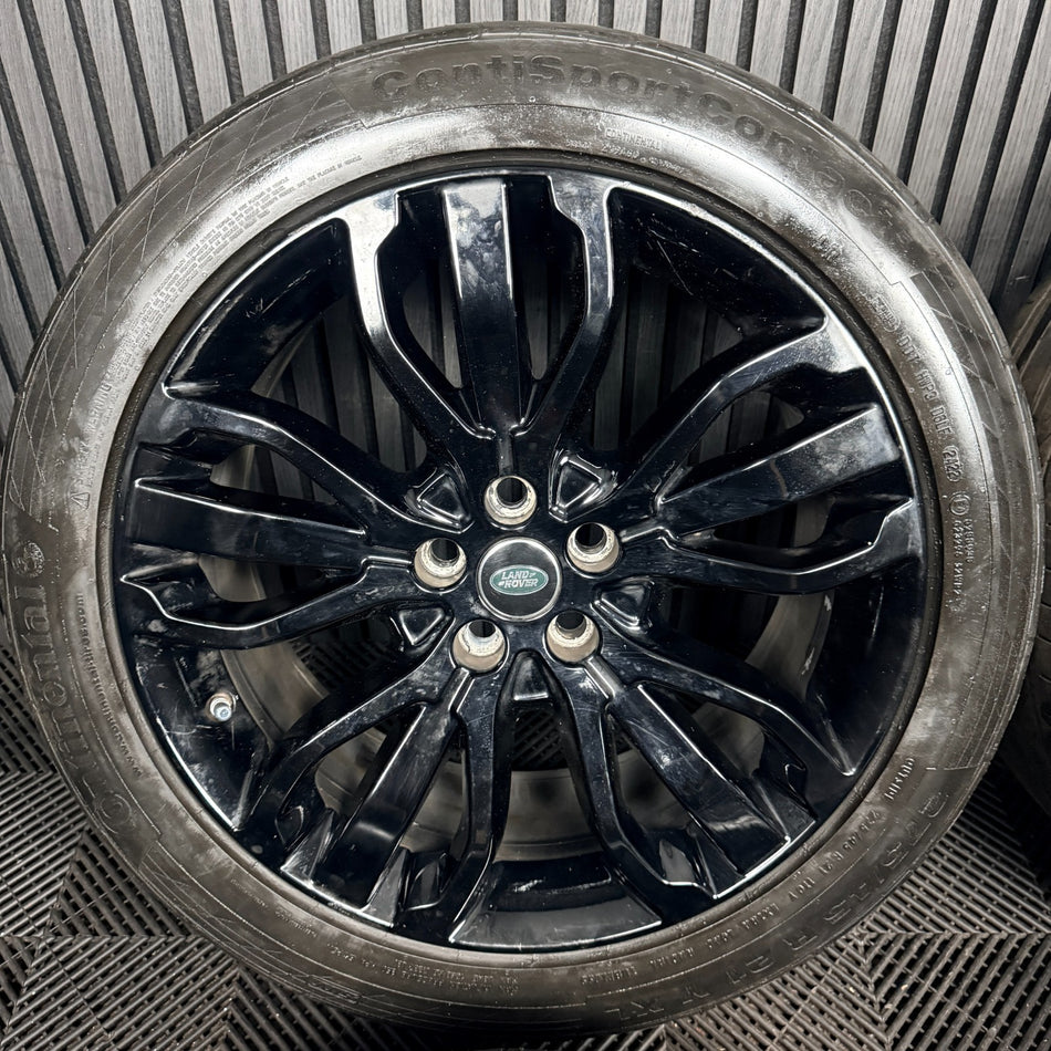 21" Range Rover Sport Land Discovery Black Wheels Alloys 5007 DK521007FA Genuine