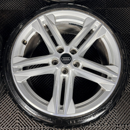 19'' Audi A3 A4 S Line Wheels Alloys Tyres 80A601025G Genuine