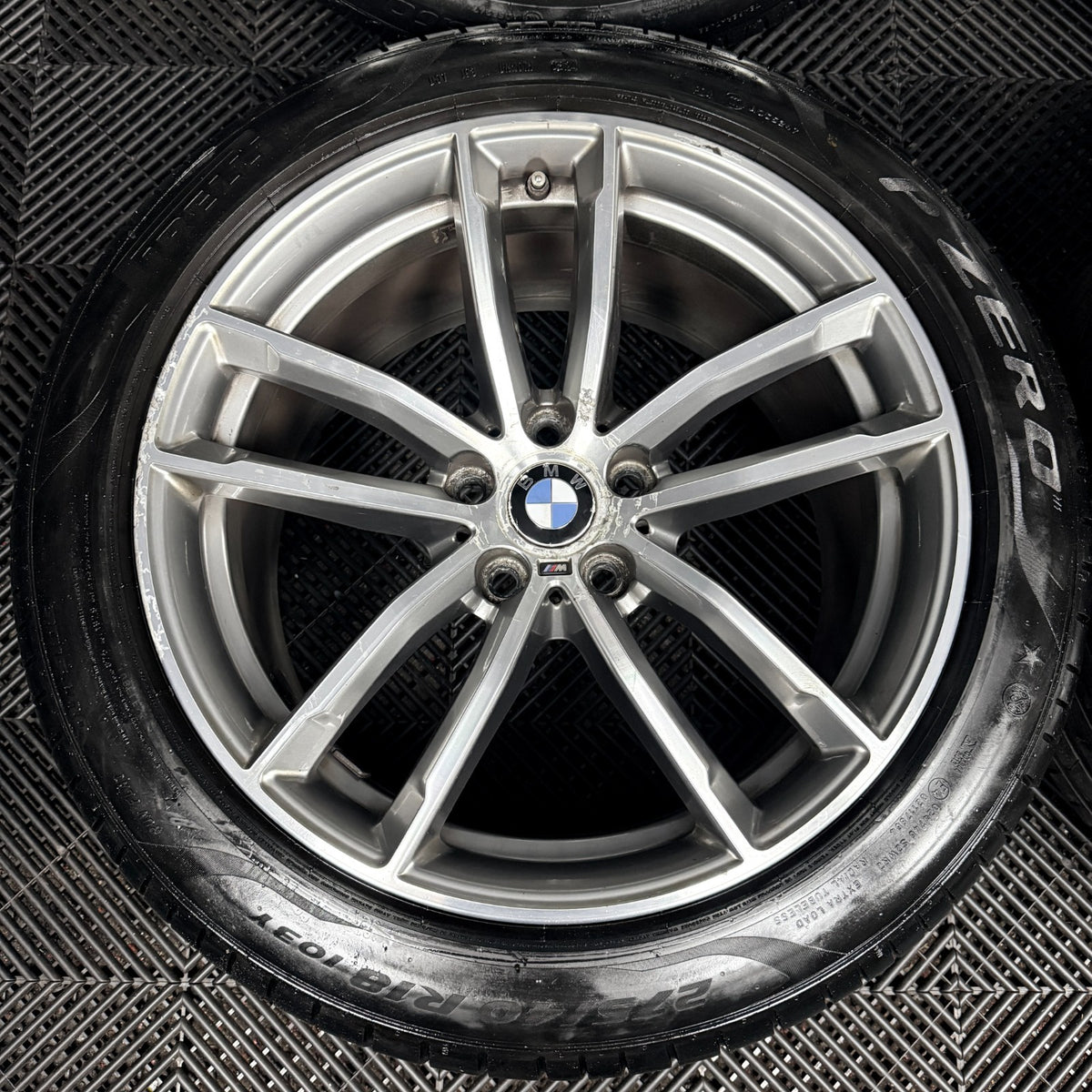 18'' BMW 5 Series 4 662 Grey DC M Sport G30 G31 Wheels Tyres Alloys Genuine