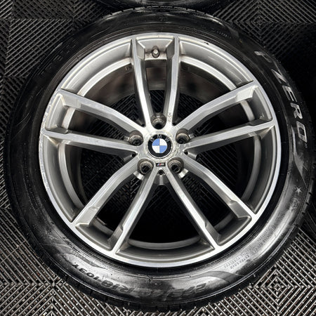 18'' BMW 5 Series 4 662 Grey DC M Sport G30 G31 Wheels Tyres Alloys Genuine
