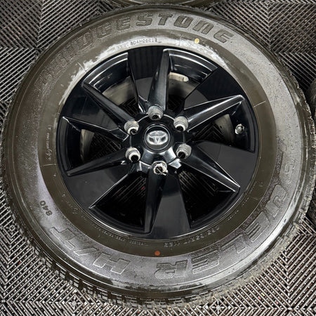 17'' GENUINE TOYOTA LAND CRUISER CANYON PRADO WHEELS TYRES ALLOYS PZ49Q-J0670-ZE