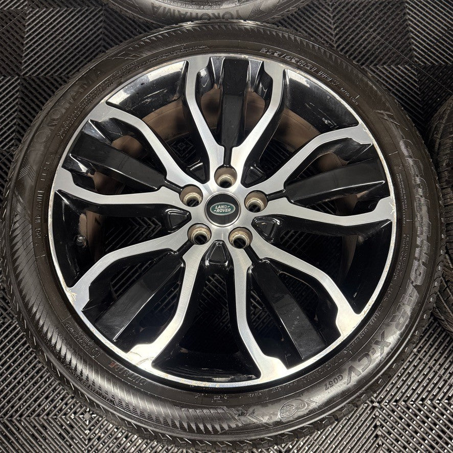 21" GENUINE RANGE ROVER SPORT LAND DISCOVERY WHEELS TYRES ALLOYS 5007 DK521007FA