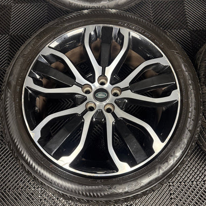 21" GENUINE RANGE ROVER SPORT LAND DISCOVERY WHEELS TYRES ALLOYS 5007 DK521007FA