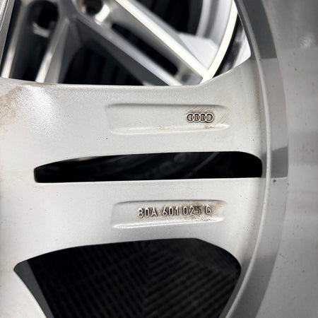 19'' Audi Q5 5 Double Spoke S Line Alloy Wheels Tyres 5X112 80A601025G Genuine