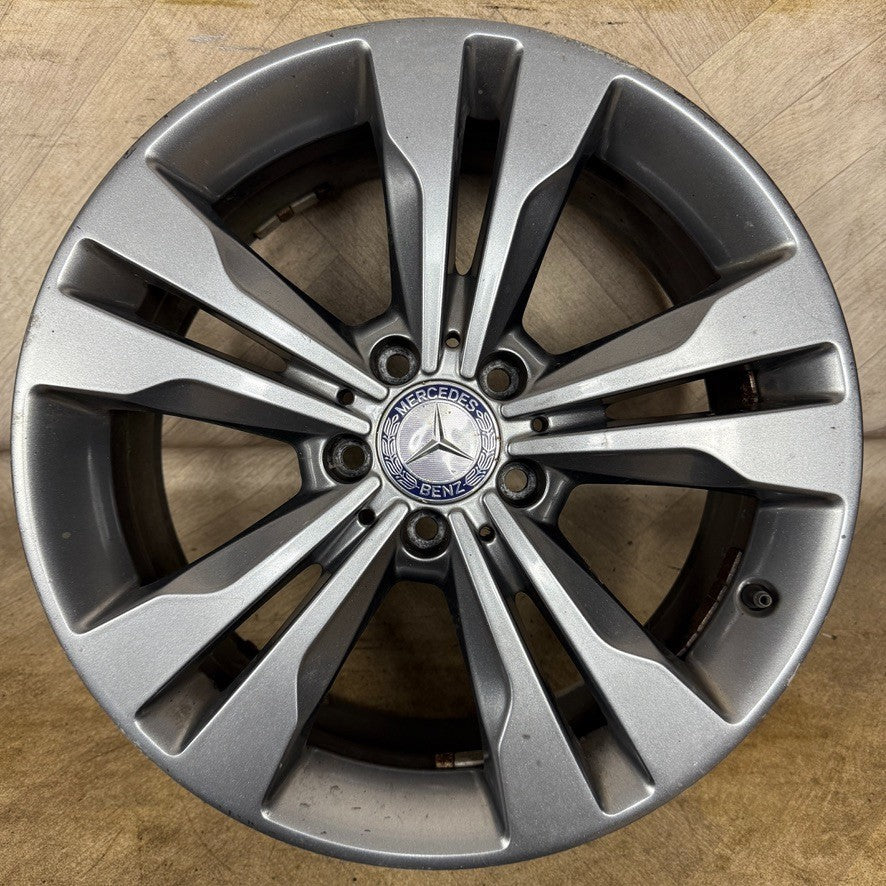 1X 18" GENUINE MERCEDES A B CLASS CLA SPORT ALLOY WHEELS W246 W176 A2464010400
