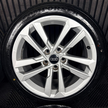17'' Audi A3 Silver Sport Wheels Alloys Tyres 8Y0601025E Genuine