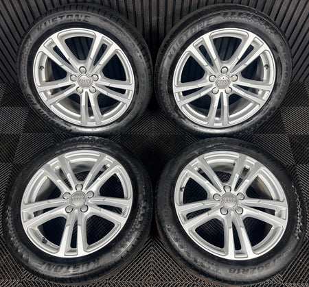 18'' Audi Q3 S Line 5 Double Spoke Facelift Alloy Wheels Tyres Alloys Genuine