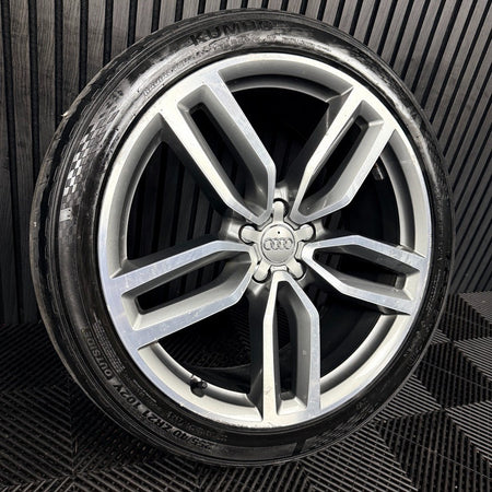 1X 21'' Audi SQ5 Q5 Alloy Wheel Tyre 8.5J ET33 Single Spare 8R0601025AM Genuine