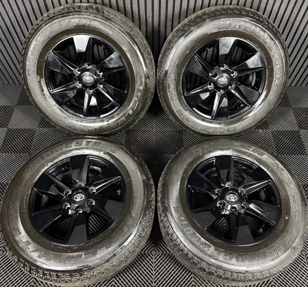17'' GENUINE TOYOTA LAND CRUISER CANYON PRADO WHEELS TYRES ALLOYS PZ49Q-J0670-ZE