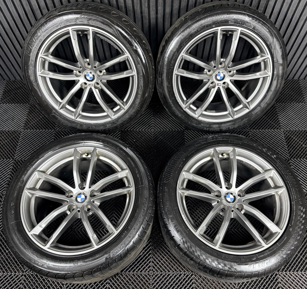 18'' BMW 5 Series 4 662 Grey M Sport G30 G31 Alloy Wheels Tyres Alloys Genuine