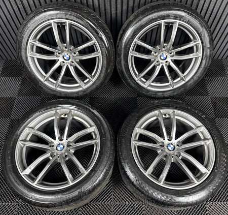 18'' BMW 5 Series 4 662 Grey M Sport G30 G31 Alloy Wheels Tyres Alloys Genuine