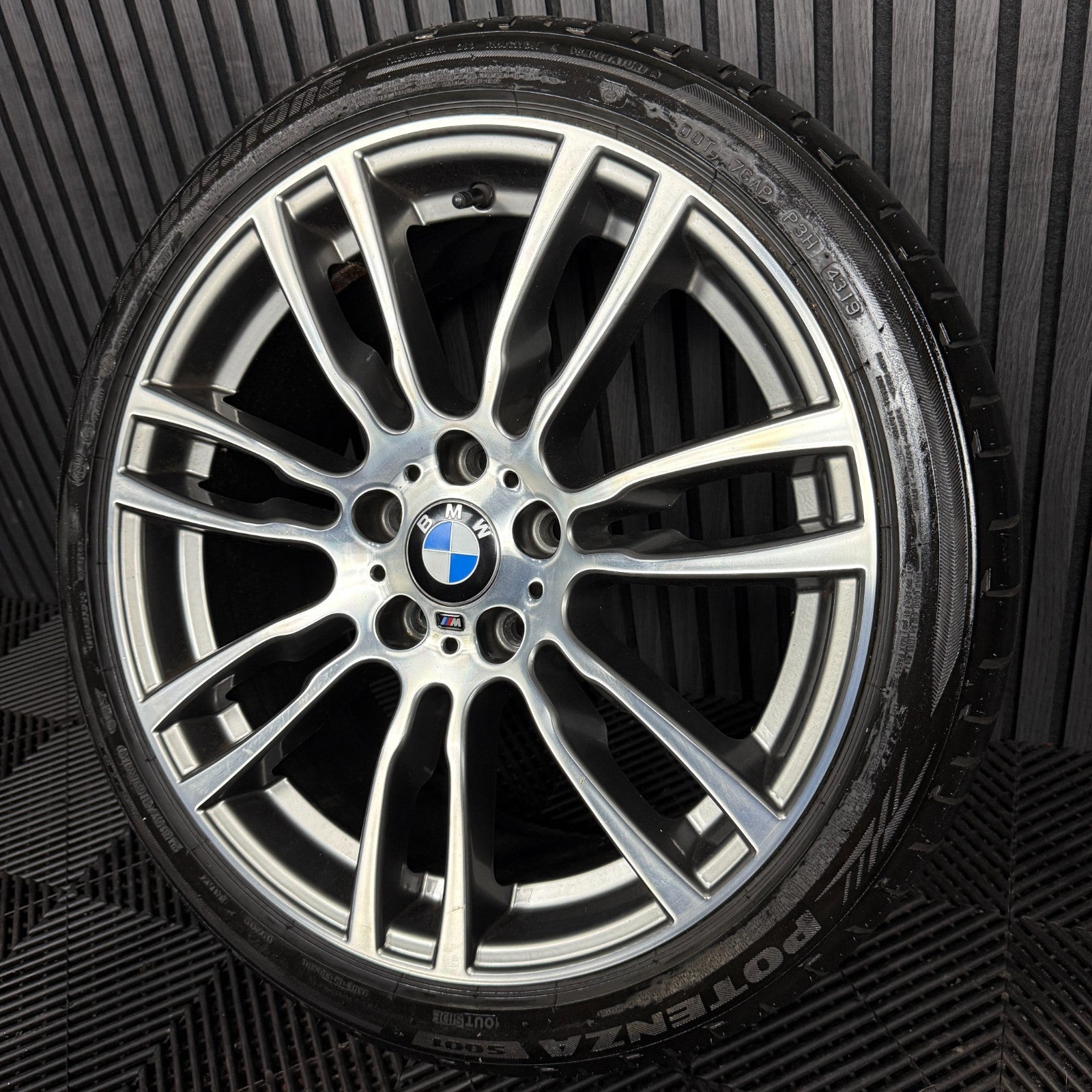 1X 19'' GENUINE BMW 3 SERIES 403 M SPORT 4 F30 F32 ALLOY WHEEL TYRE 7845883 REAR