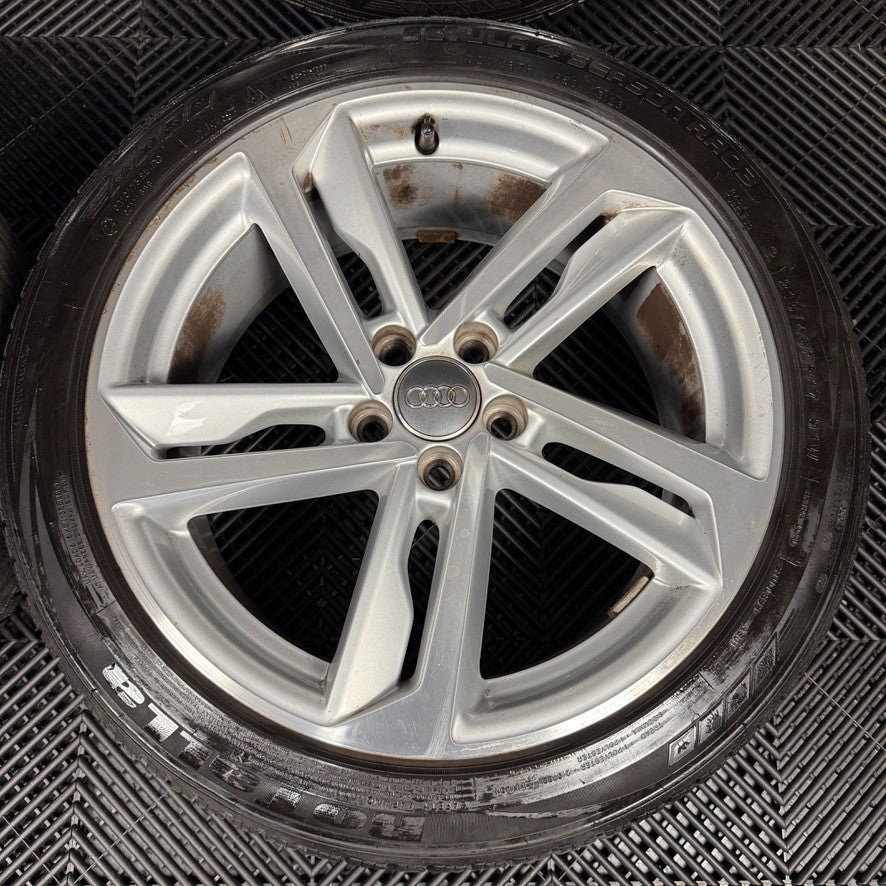 17'' GENUINE AUDI A1 S LINE NEW MODEL ALLOY WHEELS ALLOYS TYRES 82A601025K
