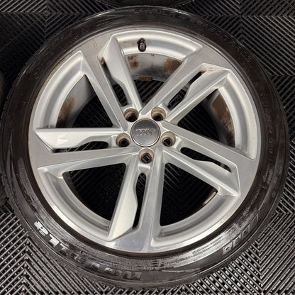 17'' GENUINE AUDI A1 S LINE NEW MODEL ALLOY WHEELS ALLOYS TYRES 82A601025K