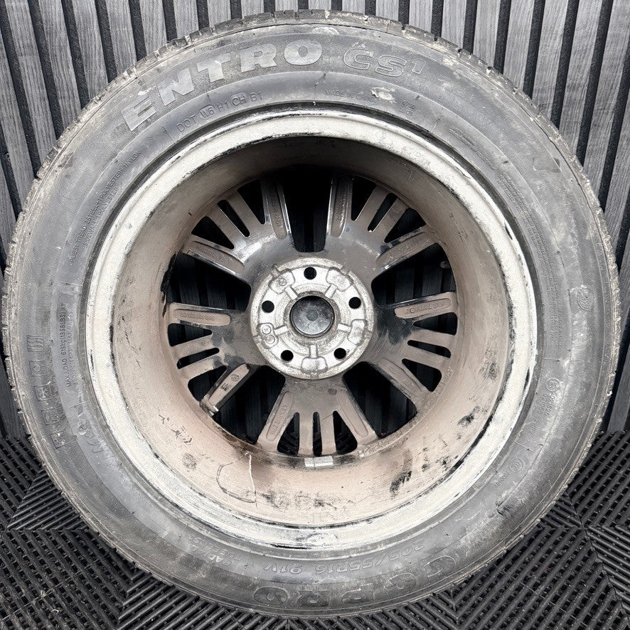 1X 16'' Genuine VW Golf MK7.5 MK7 Linas Alloy Wheel Tyre Gt Single 5G0601025CD