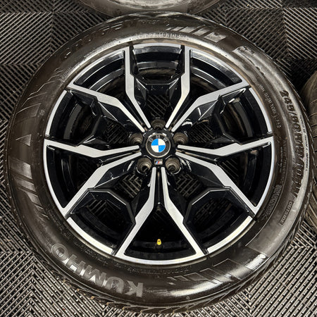 19'' GENUINE BMW X3 X4 G01 G02 887 M SPORT ALLOY WHEELS TYRES ALLOYS 7916263
