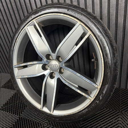1X 18'' GENUINE VW AUDI A1 8X1 ALLOY WHEEL TYRE SINGLE 8XA601025F 7.5J ET37.5