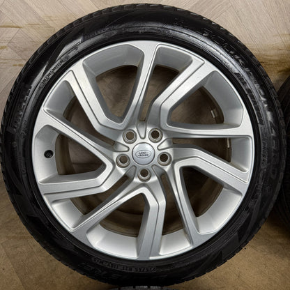 21" GENUINE RANGE ROVER SPORT LAND DISCOVERY WHEELS TYRES ALLOYS JK621007BA